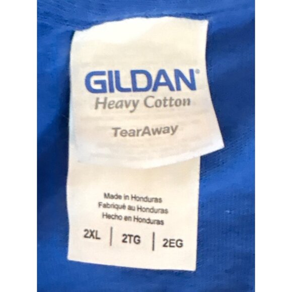 Toronto Blue Jays T-Shirt #11 Pillar Jays Care Foundation Top 2XL Gildan Cotton - Picture 3 of 5